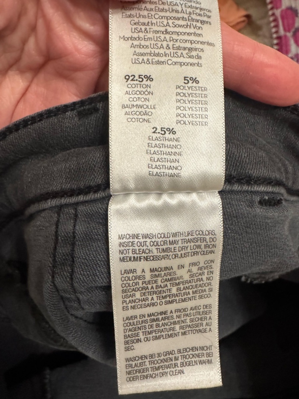 Mother The Wrapper Patch Springy High Rise Jogger Jeans Size 32 - Picture 10 of 11